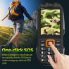 Téléphone K-6000 robuste – Double SIM, FM sans fil, Batterie 2400mAh