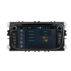 Autoradio Android 10 GPS Bluetooth WiFi DSP 7" – Compatible Ford Mondeo /  Tourneo Connect / Transit Connect / S-Max (2007–2010)