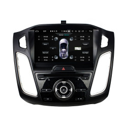 Autoradio Android 10 GPS Bluetooth WiFi DSP 9" – Compatible Ford Focus (2015–2018) avec CarPlay & Caméra de Recul AHD