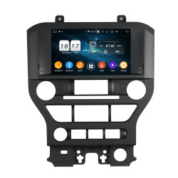 Autoradio Android 10 GPS Bluetooth WiFi DSP 8" Ford Mustang (2015–2017) – CarPlay, Caméra Recul