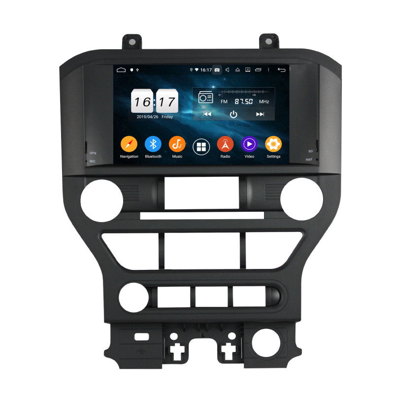 Autoradio Android 10 GPS Bluetooth WiFi DSP 8" Ford Mustang (2015–2017) – CarPlay, Caméra Recul Autoradio Android 10 GPS Bluetooth WiFi DSP 8" Ford Mustang (2015–2017) – CarPlay, Caméra Recul
