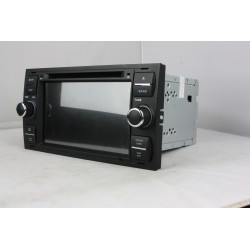 Autoradio Android 10 GPS Bluetooth WiFi DSP 7" Ford Focus/Mondeo/S-Max/C-Max (2005–2009) CarPlay + Caméra AHD