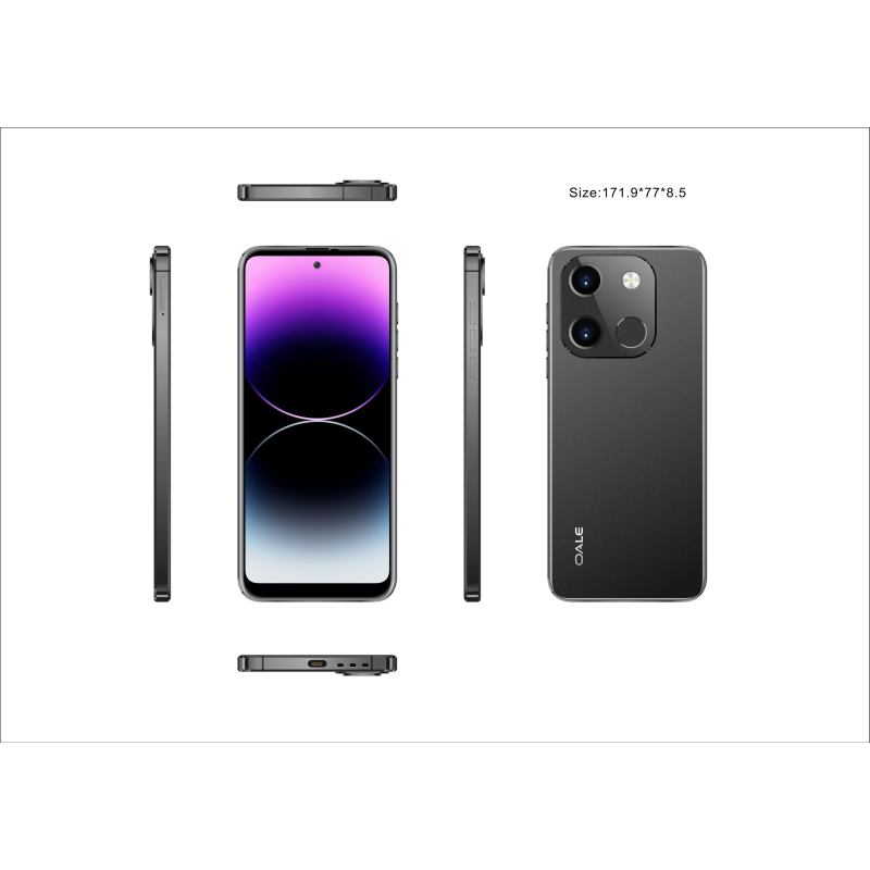 Smartphone Note 40 4G – Écran 6.8", Octa-Core Helio G95, Triple Caméra 13MP, 128Go ROM, 4000mAh
