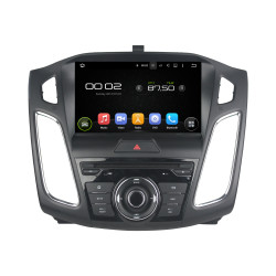 Autoradio Android 10 GPS Bluetooth WiFi DSP 9" Ford Focus (2015–2018) – CarPlay, Caméra Recul