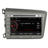 Autoradio Android 10 GPS Bluetooth WiFi DSP 8" CIVIC (2012-2015) LHD – CarPlay, CaméraRecul