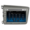Autoradio Android 10 GPS Bluetooth WiFi DSP 8" CIVIC (2012-2015) LHD – CarPlay, CaméraRecul