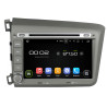 Autoradio Android 10 GPS Bluetooth WiFi DSP 8" CIVIC (2012-2015) LHD – CarPlay, CaméraRecul