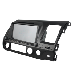 Autoradio Android 10 GPS Bluetooth WiFi DSP 8" CIVIC (2006-2011) RHD – CarPlay, CaméraRecul