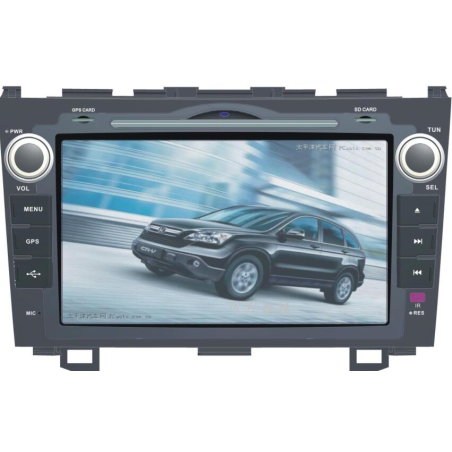 Autoradio Android 10 GPS Bluetooth WiFi DSP 8" CRV (2006-2011) – CarPlay, CaméraRecul