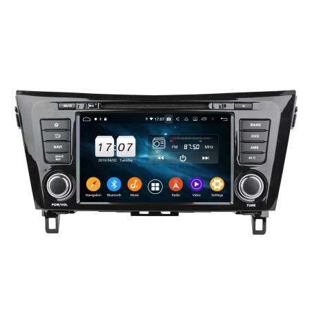 Autoradio Android 10 GPS 8" Nissan Qashqai / X-Trail (2013–2017)