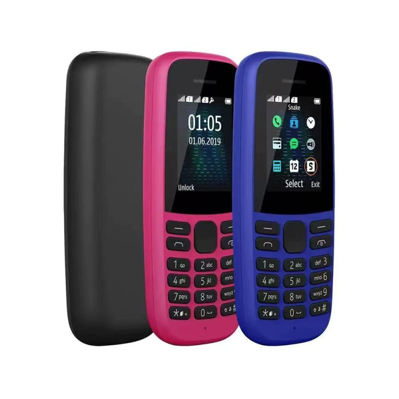 Téléphone Portable Classique 105-2019 (1.8’’ LCD) Téléphone Portable Classique 105-2019 (1.8’’ LCD)