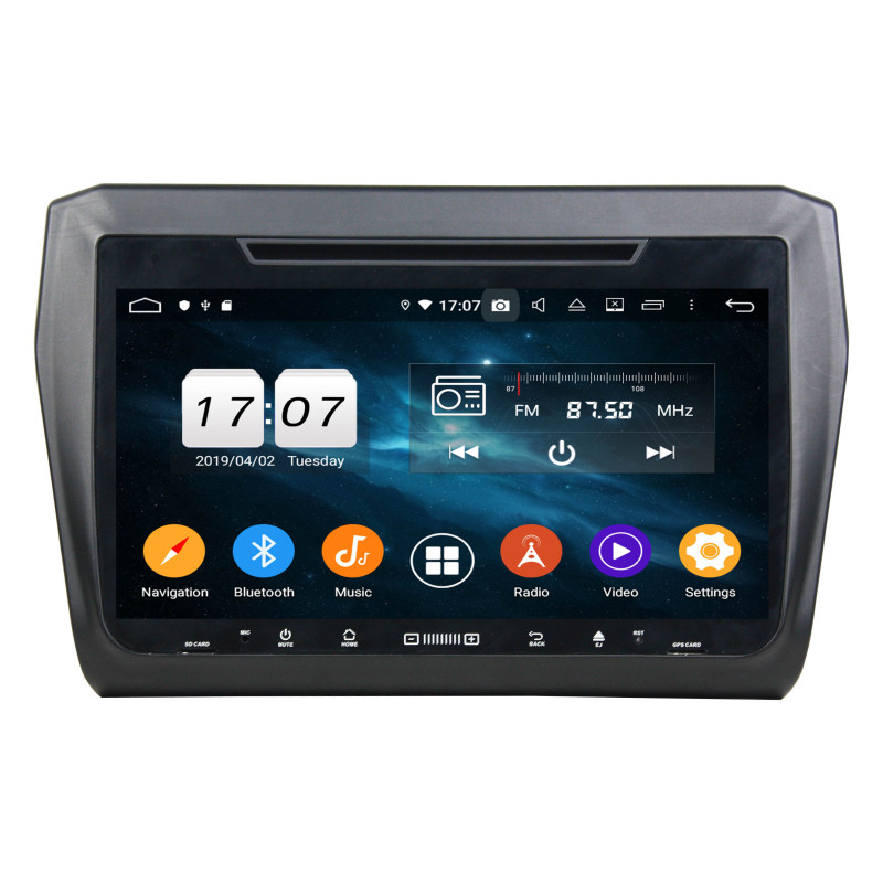 Autoradio Android 10 GPS 8" Suzuki Swift (2019-2020)
