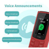 Téléphone Portable Classique 105-2021 – Double SIM, FM, 1.77’’ LCD pas cher