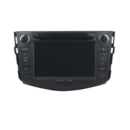 Autoradio Android 10 GPS Bluetooth WiFi DSP 7" RAV4 (2006–2012) – CarPlay, CaméraRecul