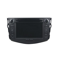 Autoradio Android 10 GPS Bluetooth WiFi DSP 7" RAV4 (2006–2012) – CarPlay, CaméraRecul