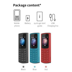 Téléphone Portable Classique 105-2021 – Double SIM, FM, 1.77’’ LCD pas cher