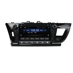 Autoradio Android 10 GPS Bluetooth WiFi DSP 9" Corolla (2013 2016) LHD 9" – CarPlay, Caméra Recul