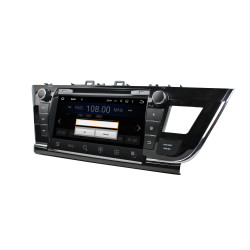 Autoradio Android 10 GPS Bluetooth WiFi DSP 9" Corolla (2013 2016) LHD 9" – CarPlay, Caméra Recul