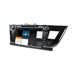 Autoradio Android 10 GPS Bluetooth WiFi DSP 9" Corolla (2013 2016) LHD 9" – CarPlay, Caméra Recul