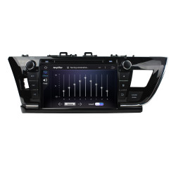 Autoradio Android 10 GPS Bluetooth WiFi DSP 9" Corolla (2013 2016) LHD 9" – CarPlay, Caméra Recul