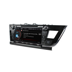 Autoradio Android 10 GPS Bluetooth WiFi DSP 9" Corolla (2013 2016) LHD 9" – CarPlay, Caméra Recul