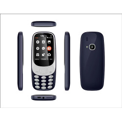 Téléphone 3310 3G – Classique, Bluetooth, MP3, Double SIM