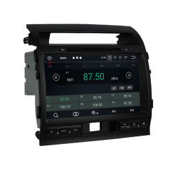 Autoradio Android 10 GPS Bluetooth WiFi DSP 10.1" Land Cruiser  (2008–2012) 10.1" – CarPlay, Caméra Recul
