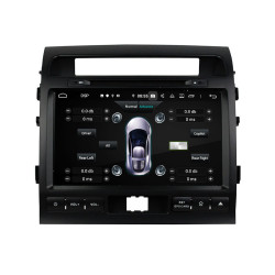 Autoradio Android 10 GPS Bluetooth WiFi DSP 10.1" Land Cruiser  (2008–2012) 10.1" – CarPlay, Caméra Recul