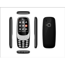 Téléphone 3310 3G – Classique, Bluetooth, MP3, Double SIM