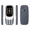 Téléphone 3310 3G – Classique, Bluetooth, MP3, Double SIM