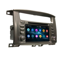 Autoradio Android 10 GPS Bluetooth WiFi DSP 7" Land Cruiser 100  (2003–2008) – CarPlay, Caméra Recul
