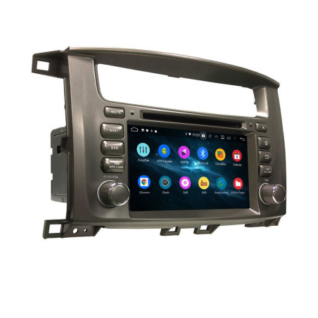 Autoradio Android 10 GPS Bluetooth WiFi DSP 7" Land Cruiser 100  (2003–2008) – CarPlay, Caméra Recul