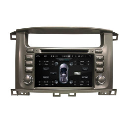 Autoradio Android 10 GPS Bluetooth WiFi DSP 7" Land Cruiser 100  (2003–2008) – CarPlay, Caméra Recul