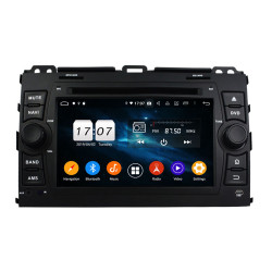 Autoradio Android 10 GPS Bluetooth WiFi DSP 7" Prado (2006 2010) – CarPlay, Caméra Recul