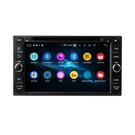 Autoradio Android 10 GPS Bluetooth WiFi DSP 6.95"  Rav4/Corolla/Vios/Hilux/Land Cruiser/Fortuner/Prado/Terios (2006–2010) –  Car