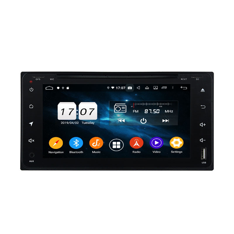 Autoradio Android 10 GPS Bluetooth WiFi DSP 6.95"  Rav4/Corolla/Vios/Hilux/Land Cruiser/Fortuner/Prado/Terios (2006–2010) –  Car