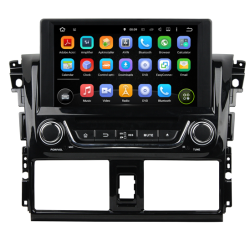 Autoradio Android 10 GPS Bluetooth WiFi DSP 8" Yaris (2014–2016) – CarPlay, Caméra Recul