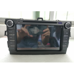 Autoradio Android 10 GPS Bluetooth WiFi DSP 8" Corolla (2006 2011) – CarPlay, Caméra Recul