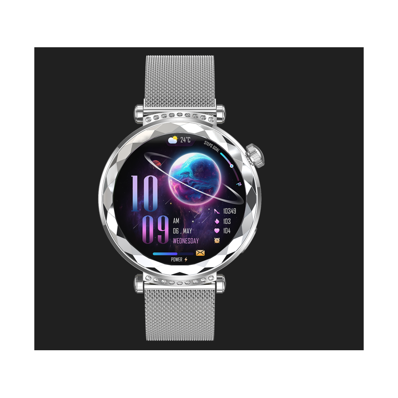 MontreConnectée AMOLED IP68 – Appels Bluetooth &Paiement NFC