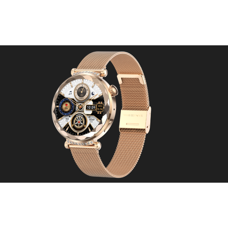 MontreConnectée AMOLED IP68 – Appels Bluetooth &Paiement NFC