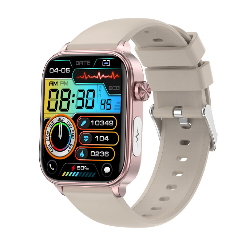 Montre Santé Intelligente ECG – Mesure Glucose et Lipides