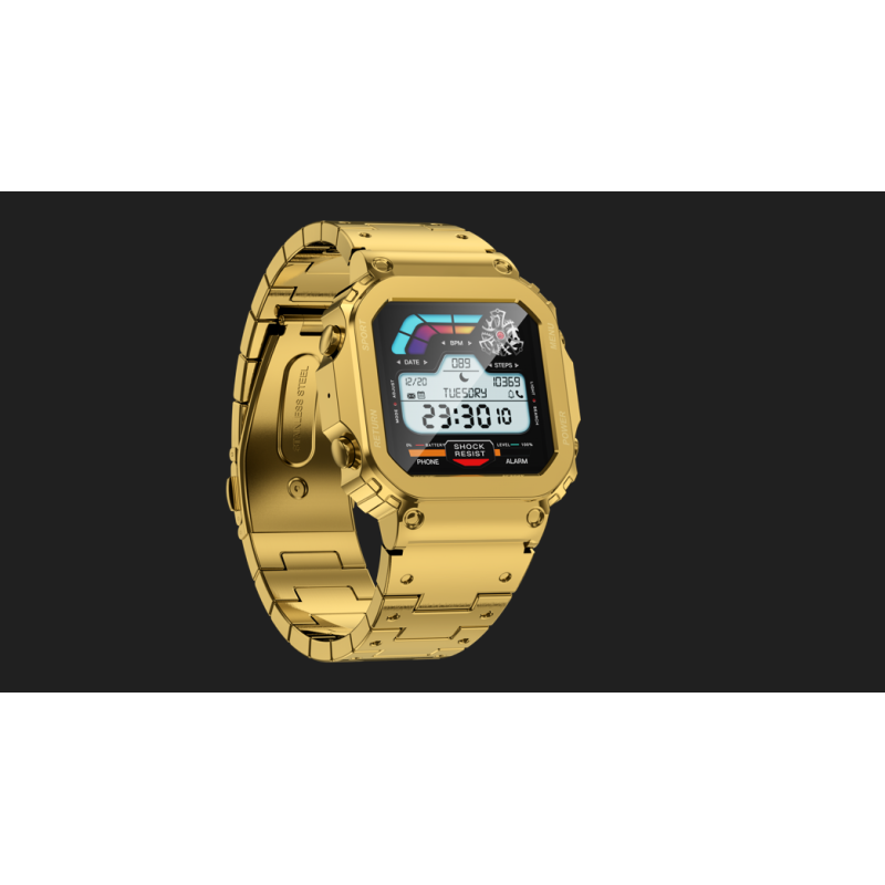 MontreConnectée IP67 – Bluetooth et Suivi Santé