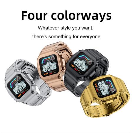 MontreConnectée IP67 – Bluetooth et Suivi Santé