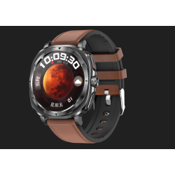 MontreConnectée AMOLED Santé – ECG &Mesure Glucose