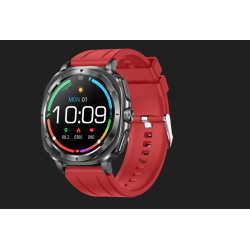 MontreConnectée AMOLED Santé – ECG &Mesure Glucose