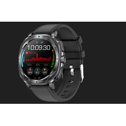 MontreConnectée AMOLED Santé – ECG &Mesure Glucose