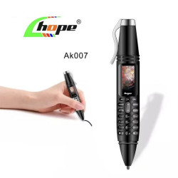 Téléphone Mini Stylo AK007 – Léger, Enregistreur, Écran LED