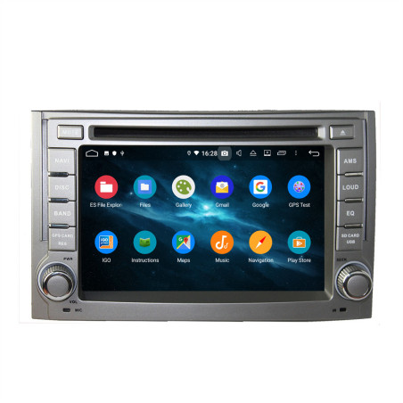 Autoradio  Android  10 GPS  Bluetooth WiFi  DSP  Hyundai  H1 2011-2012  CarPlay, Caméra Recul