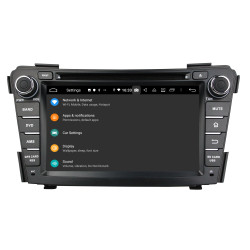 Autoradio  Android  10 GPS  Bluetooth WiFi  DSP  Hyundai  I40 2011-2014  CarPlay, Caméra Recul
