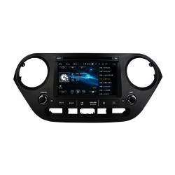Autoradio  Android  10 GPS  Bluetooth WiFi  DSP  Hyundai  I10  2014-2015 LHD  CarPlay, Caméra Recul